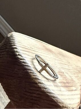 James Avery Silver Cross Ring